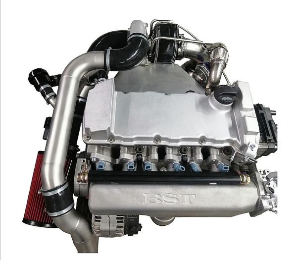 Ansaugung VR6 Turbo + Pop Off für Serienluftmassenmesser